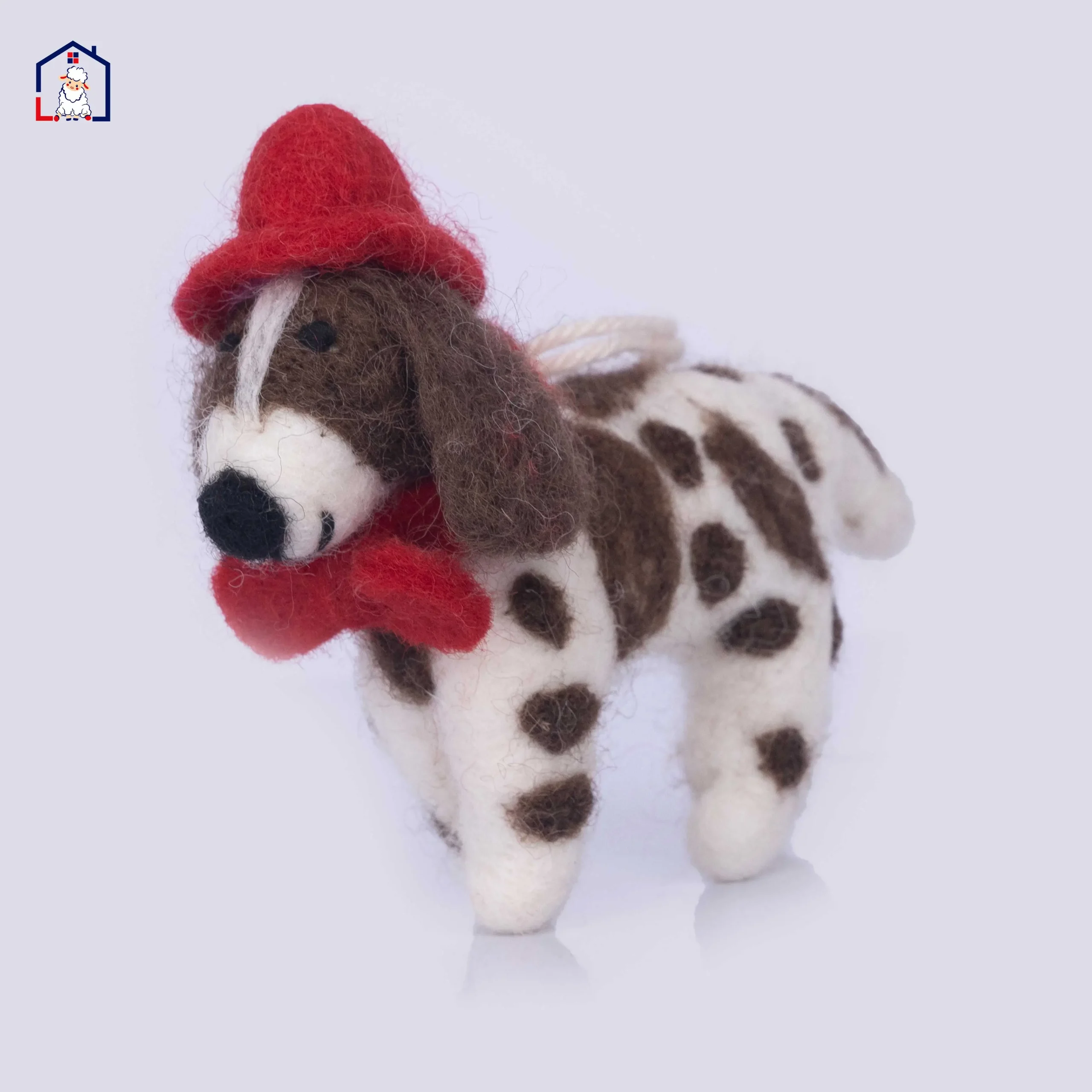 Felt Dog Ornament