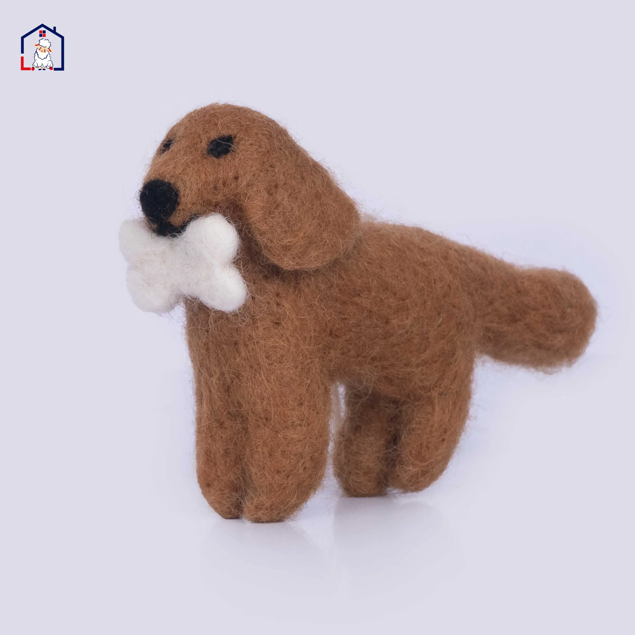 Felt Dog Ornament