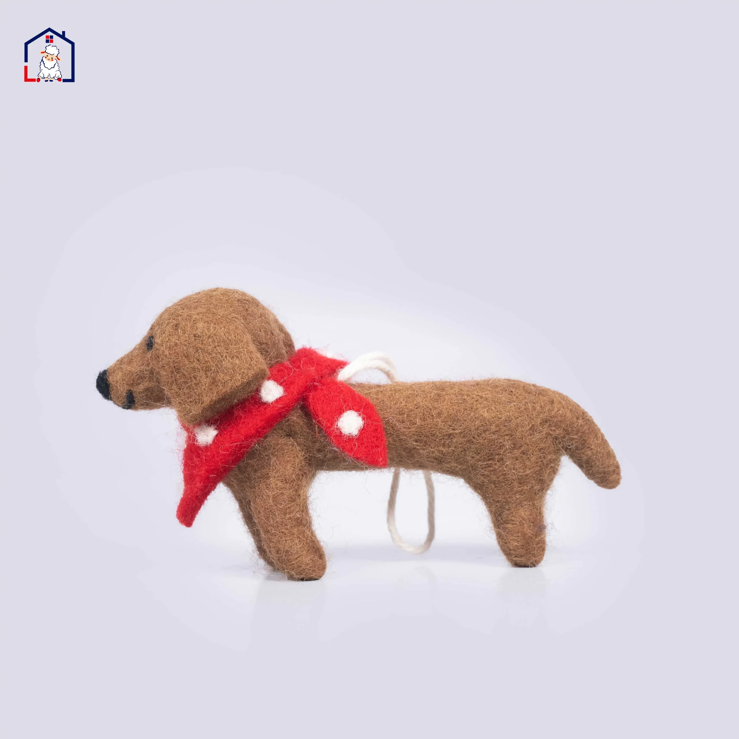 Felt Dog Ornament