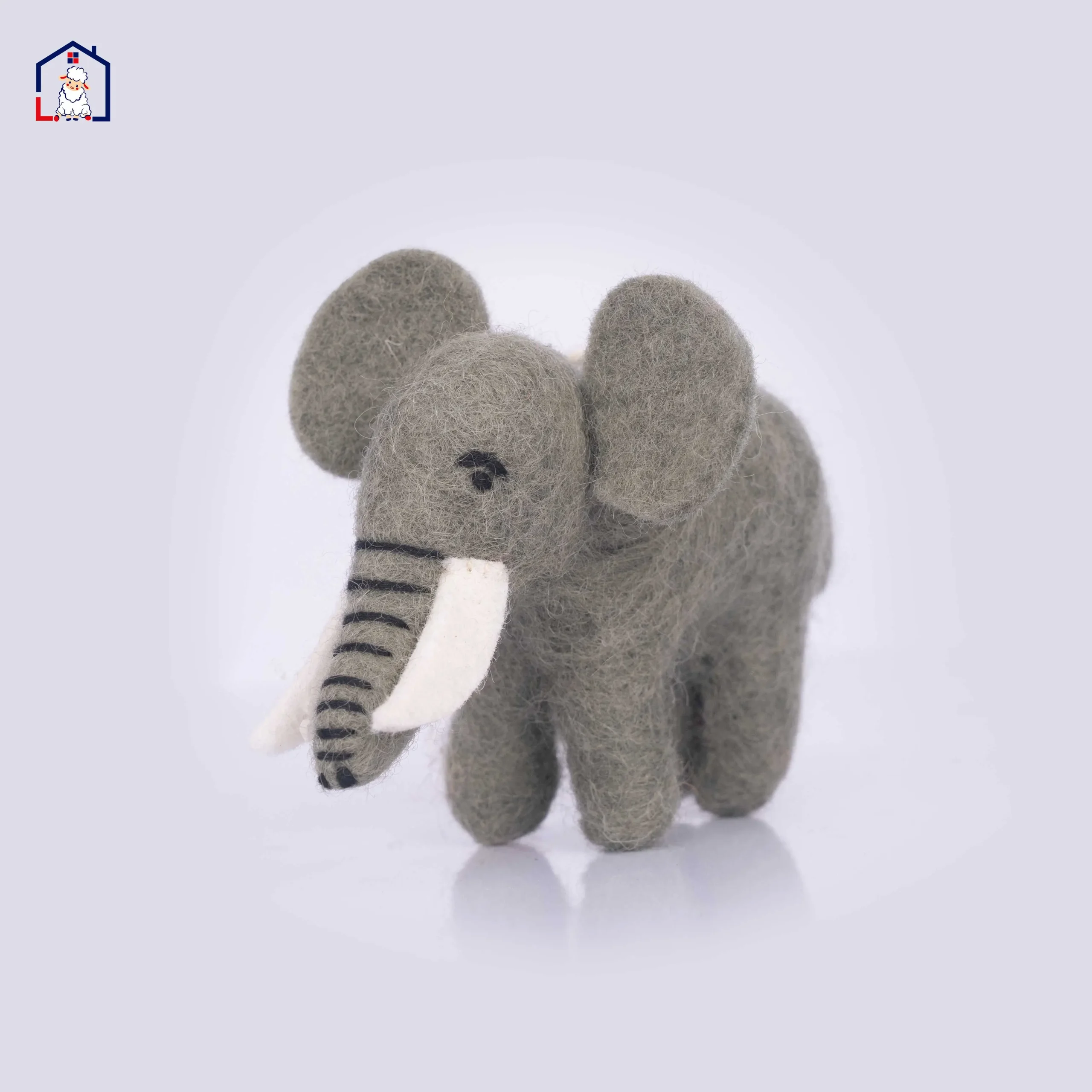 Felt Elaphant Ornament