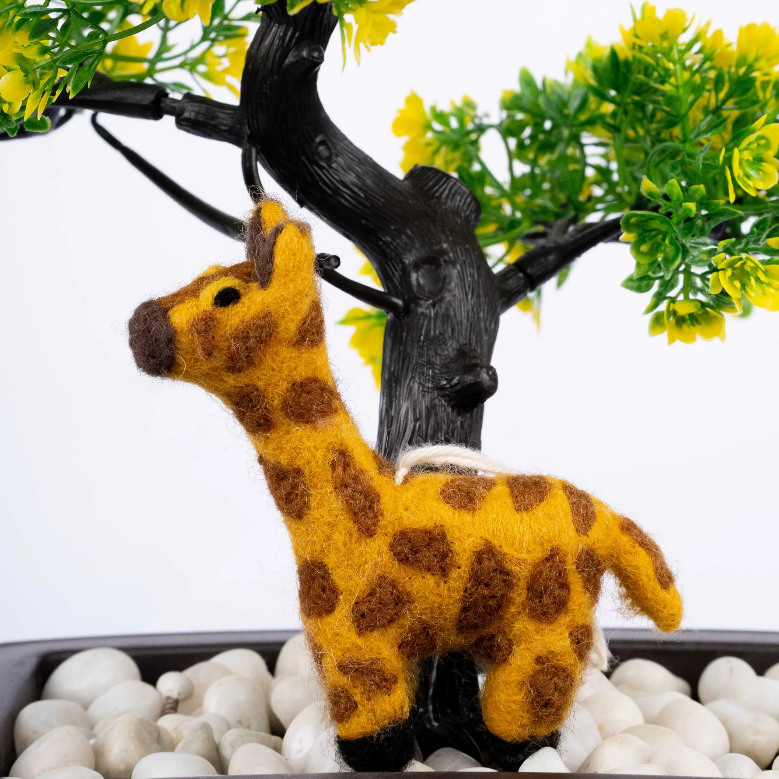 Giraffe Felt Ornament