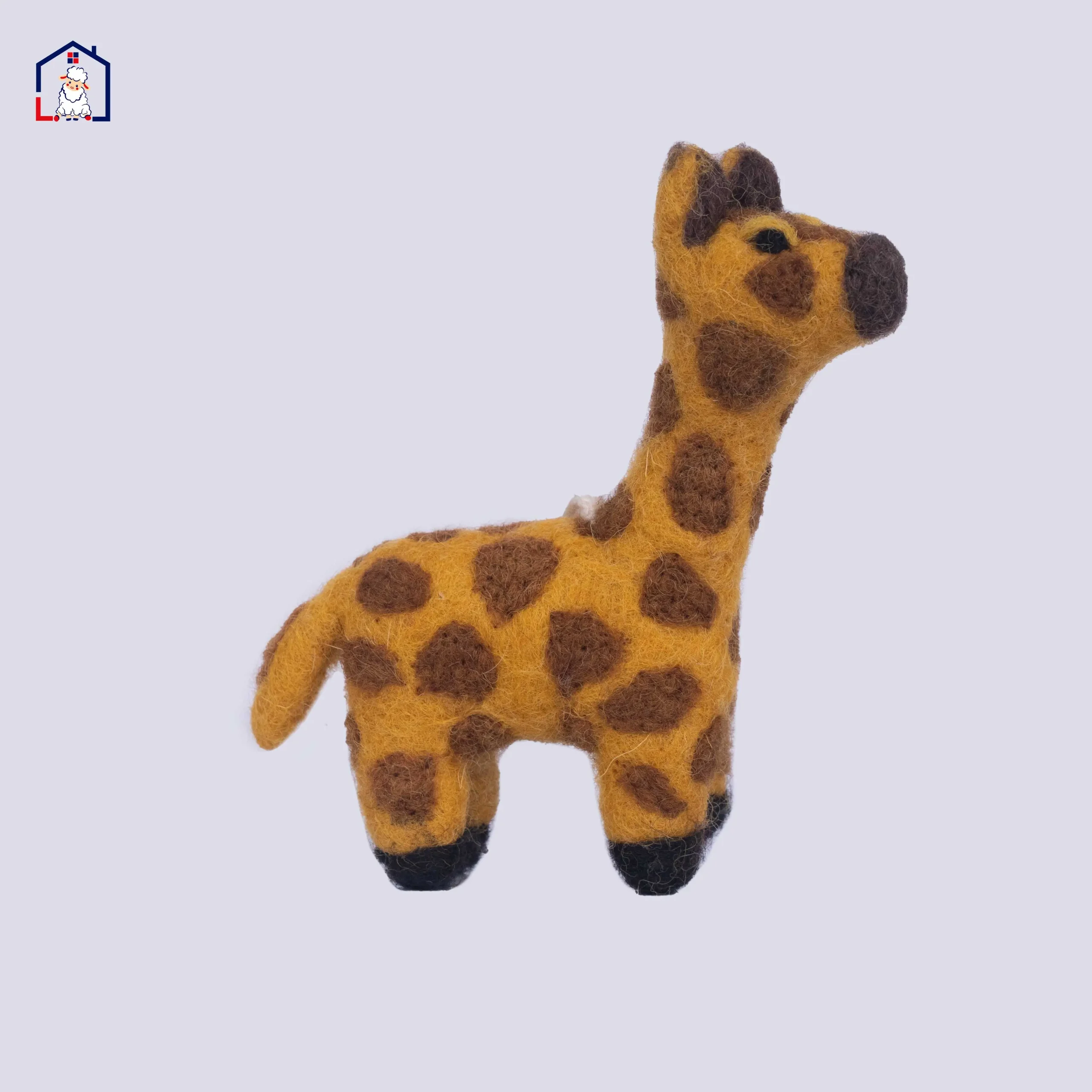 Giraffe Felt Ornament
