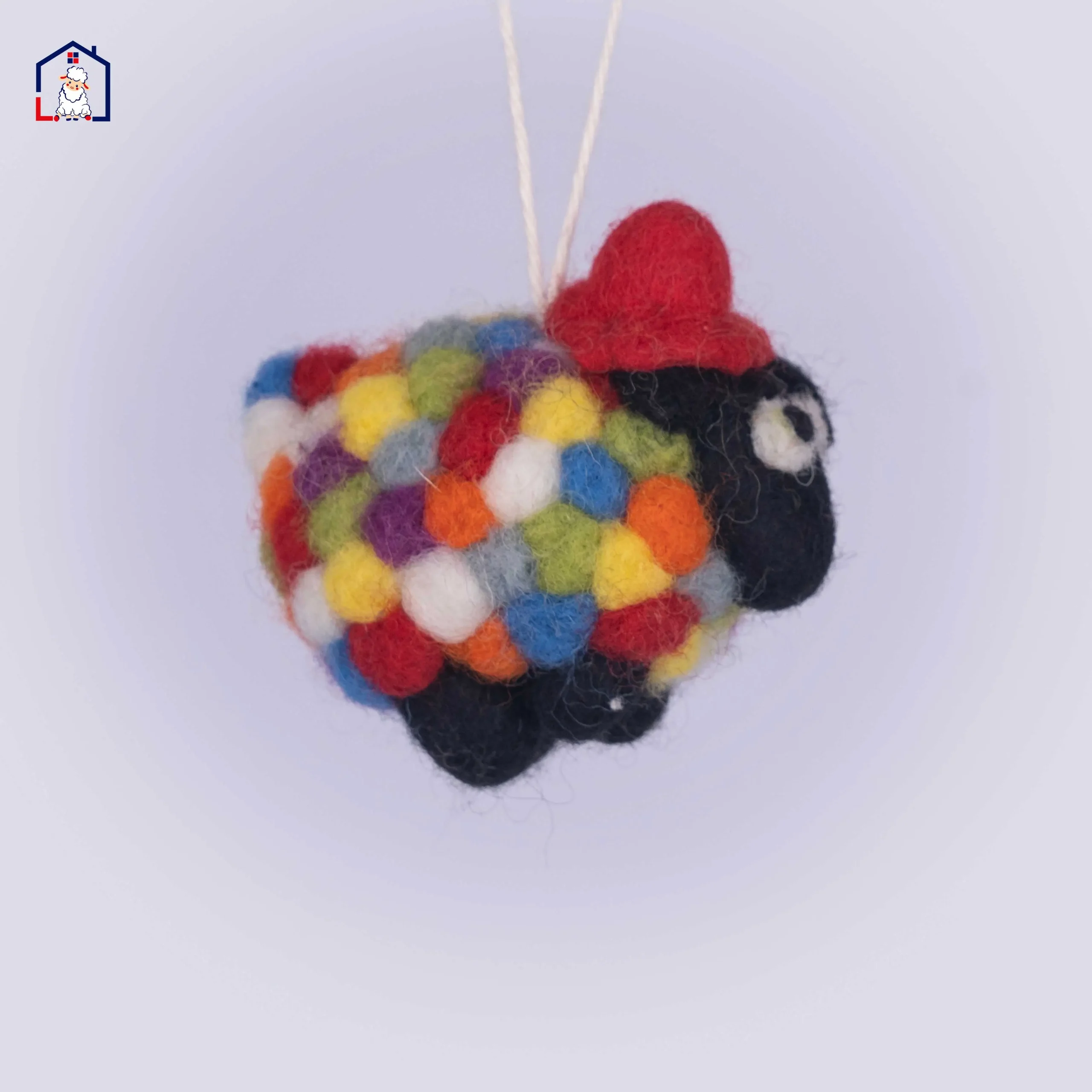 Felt Sheep Ornament
